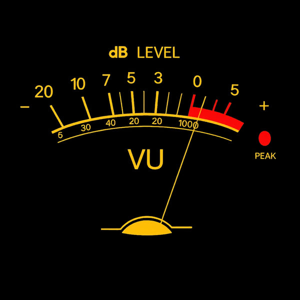 Volume VU Meter Vintage Hoodie