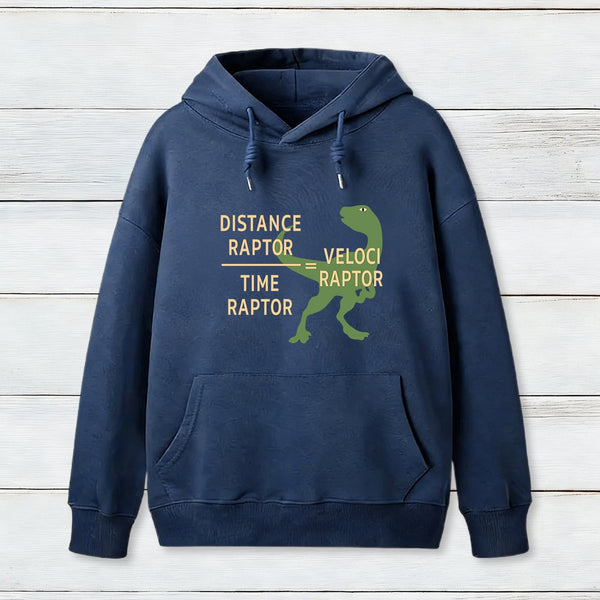 Equations Of Motion Science Velociraptor Hoodie