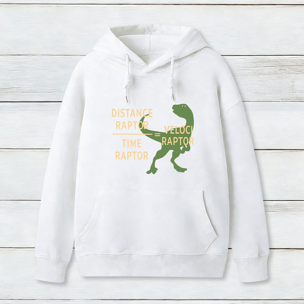 Equations Of Motion Science Velociraptor Hoodie