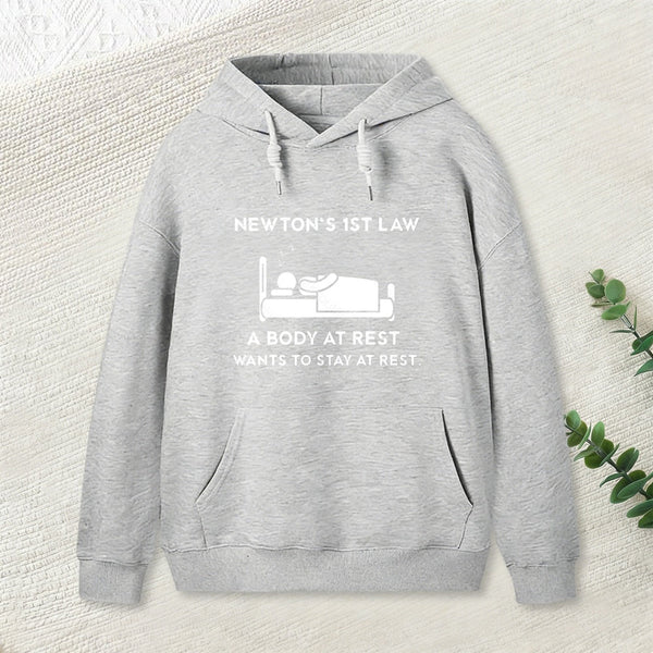 Newtons First Law Hoodie