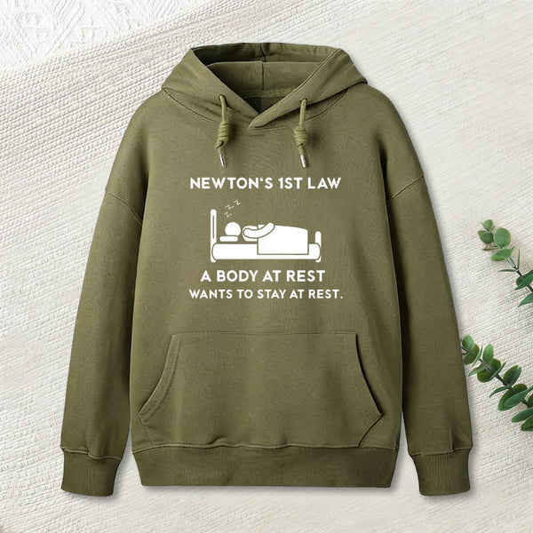 Newtons First Law Hoodie