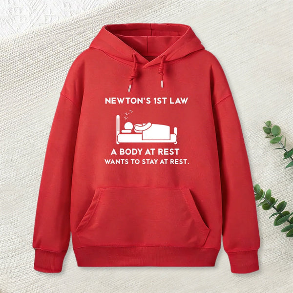 Newtons First Law Hoodie