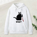 What Cat Funny Hoodie