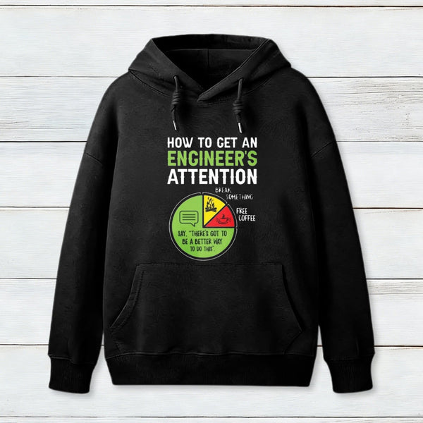 An Engineer's Guide To Attention Inkestyle Hoodie