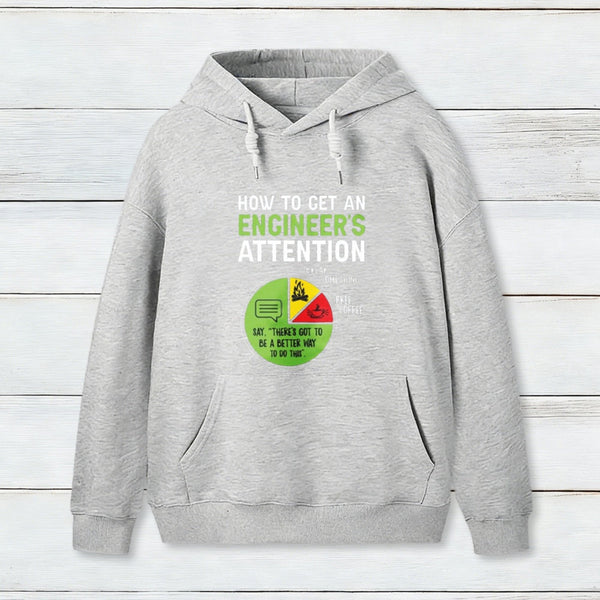 An Engineer's Guide To Attention Inkestyle Hoodie