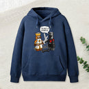 King Vs Knight Geek Hoodie