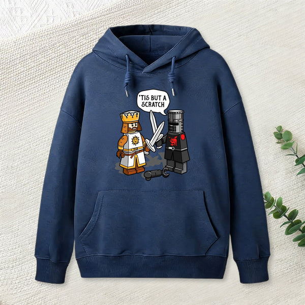 King Vs Knight Geek Hoodie