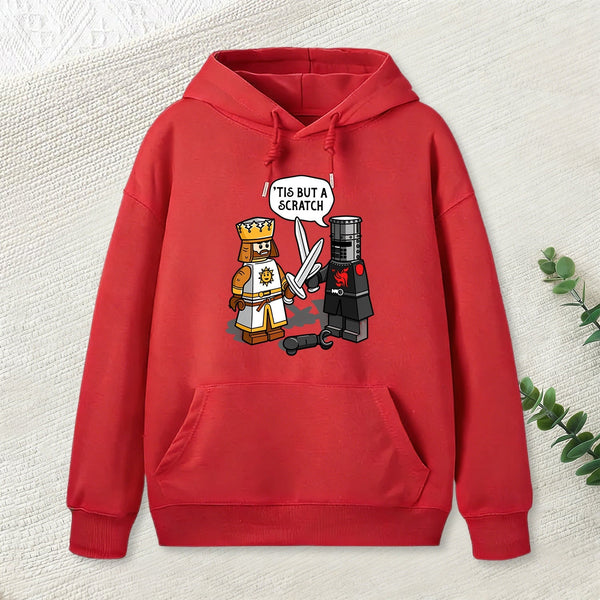 King Vs Knight Geek Hoodie