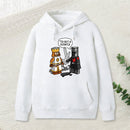 King Vs Knight Geek Hoodie