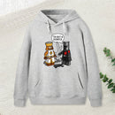 King Vs Knight Geek Hoodie