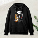 King Vs Knight Geek Hoodie