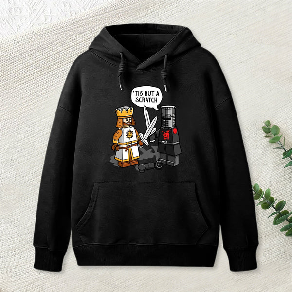 King Vs Knight Geek Hoodie