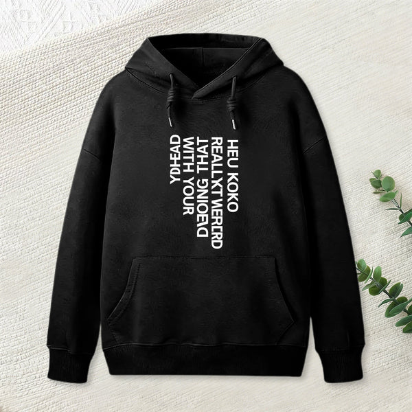You Look Really Weird Geek Hoodie