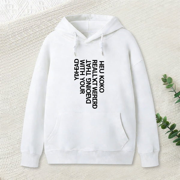 You Look Really Weird Geek Hoodie