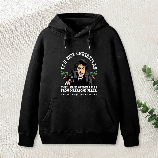 Hans Gruber Christmas Geek Hoodie
