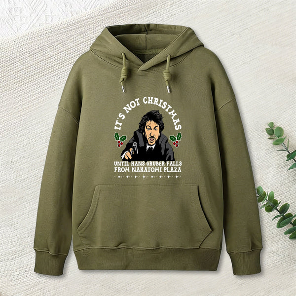Hans Gruber Christmas Geek Hoodie