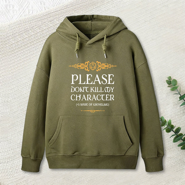 Groveling D20 Dice Tabletop RPG Addict Geek Hoodie