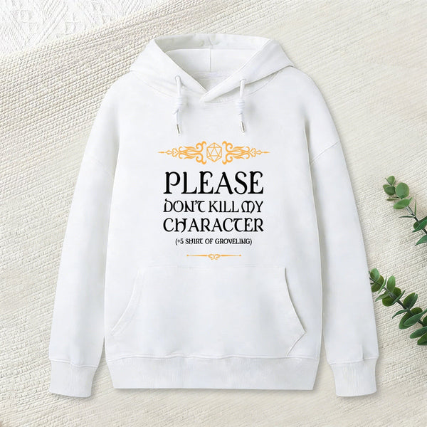 Groveling D20 Dice Tabletop RPG Addict Geek Hoodie