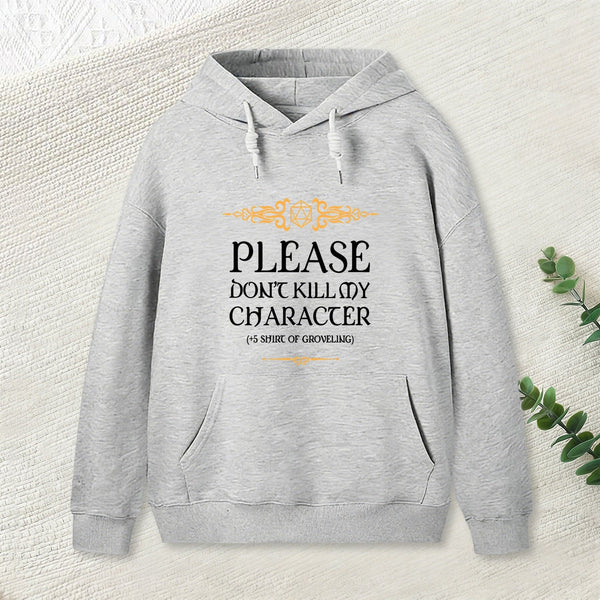 Groveling D20 Dice Tabletop RPG Addict Geek Hoodie