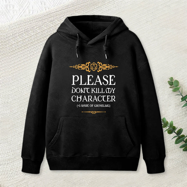 Groveling D20 Dice Tabletop RPG Addict Geek Hoodie