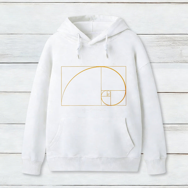 Fibonacci Math Art Science Engineer Hoodie