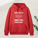 What Part Of Dont You Understand Inkestyle Hoodie