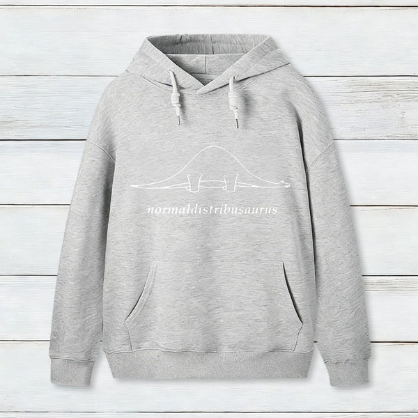 Normal Distribution Dinosaur Inkestyle Hoodie