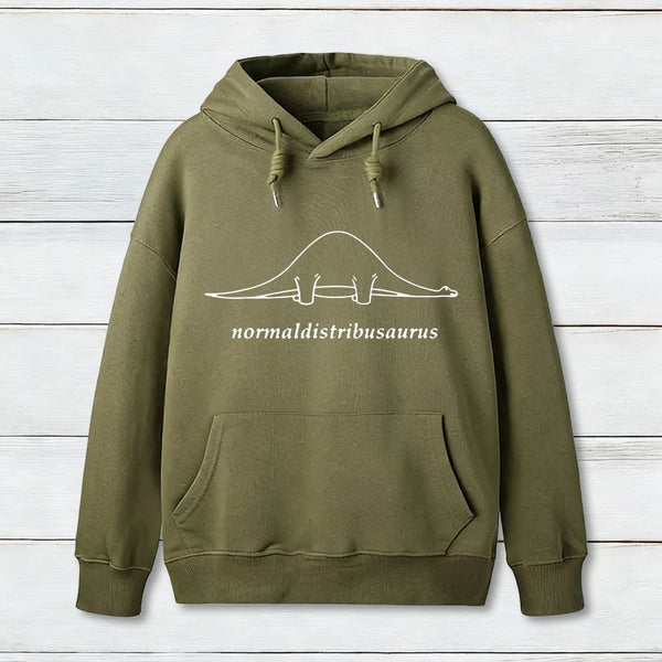 Normal Distribution Dinosaur Inkestyle Hoodie