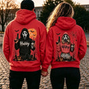A Piece of Clothing Male Hubby Wifey Halloween Spooky Season Couple Matching Hoodie