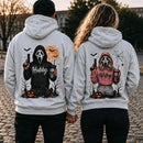 A Piece of Clothing Female Hubby Wifey Halloween Spooky Season Couple Matching Hoodie